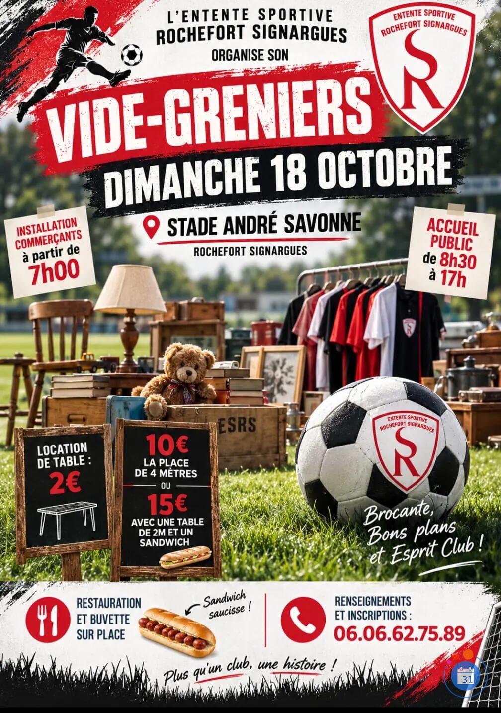 Image Vide grenier du club de foot ESRS (photo 1)