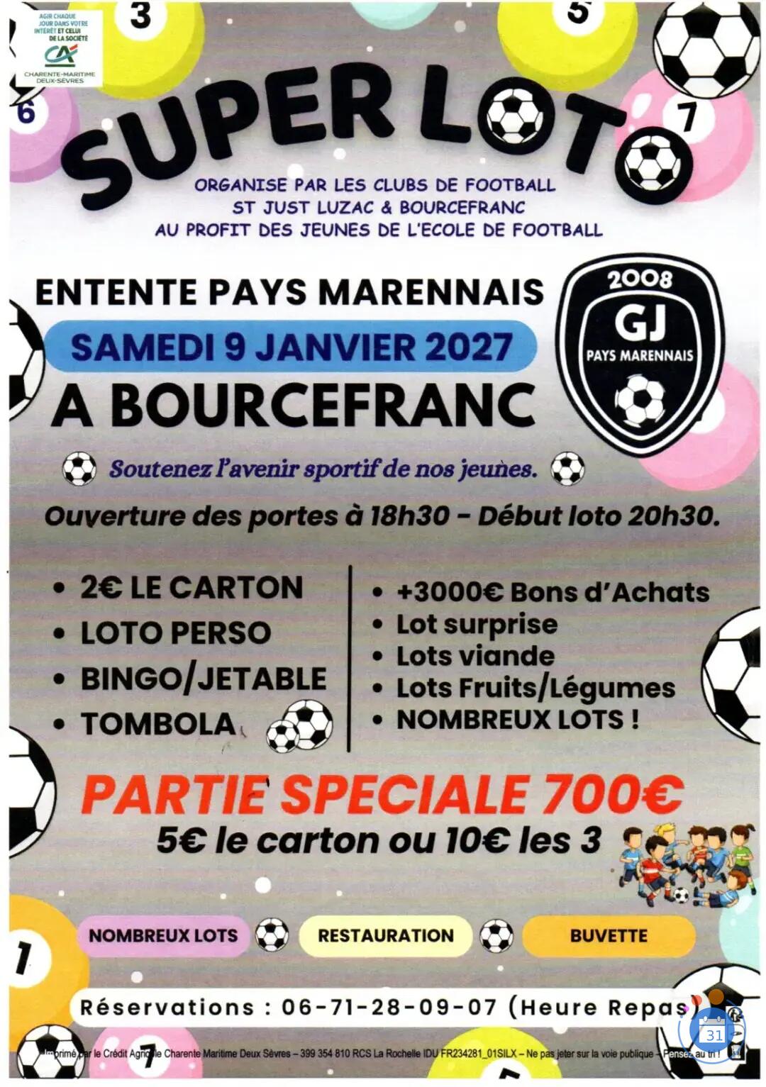 Image super loto des jeunes footballeurs entente pays marennais (photo 1)
