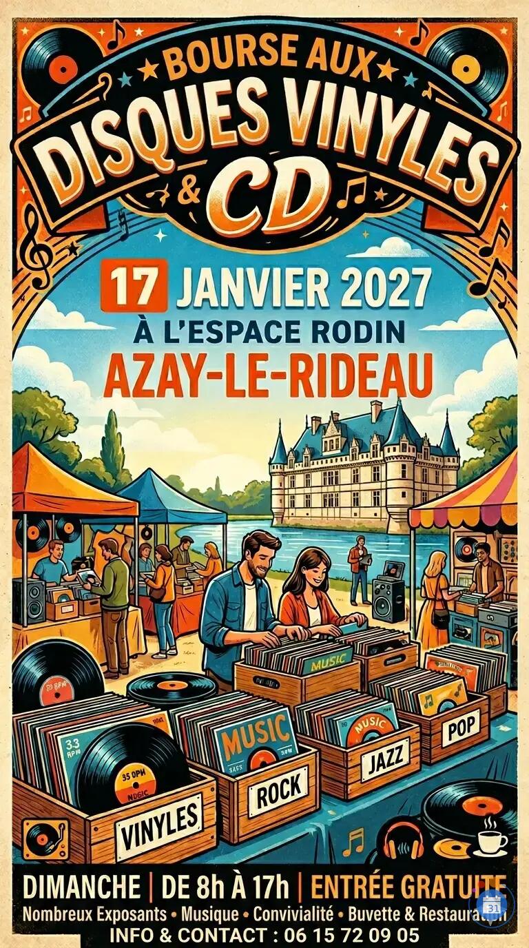 Image BOURSE AUX DISQUES ET CD (photo 1)