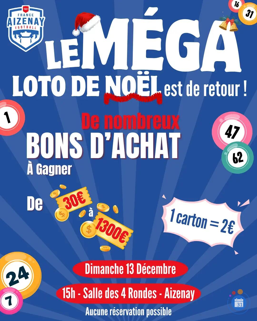 Flyer Mega loto