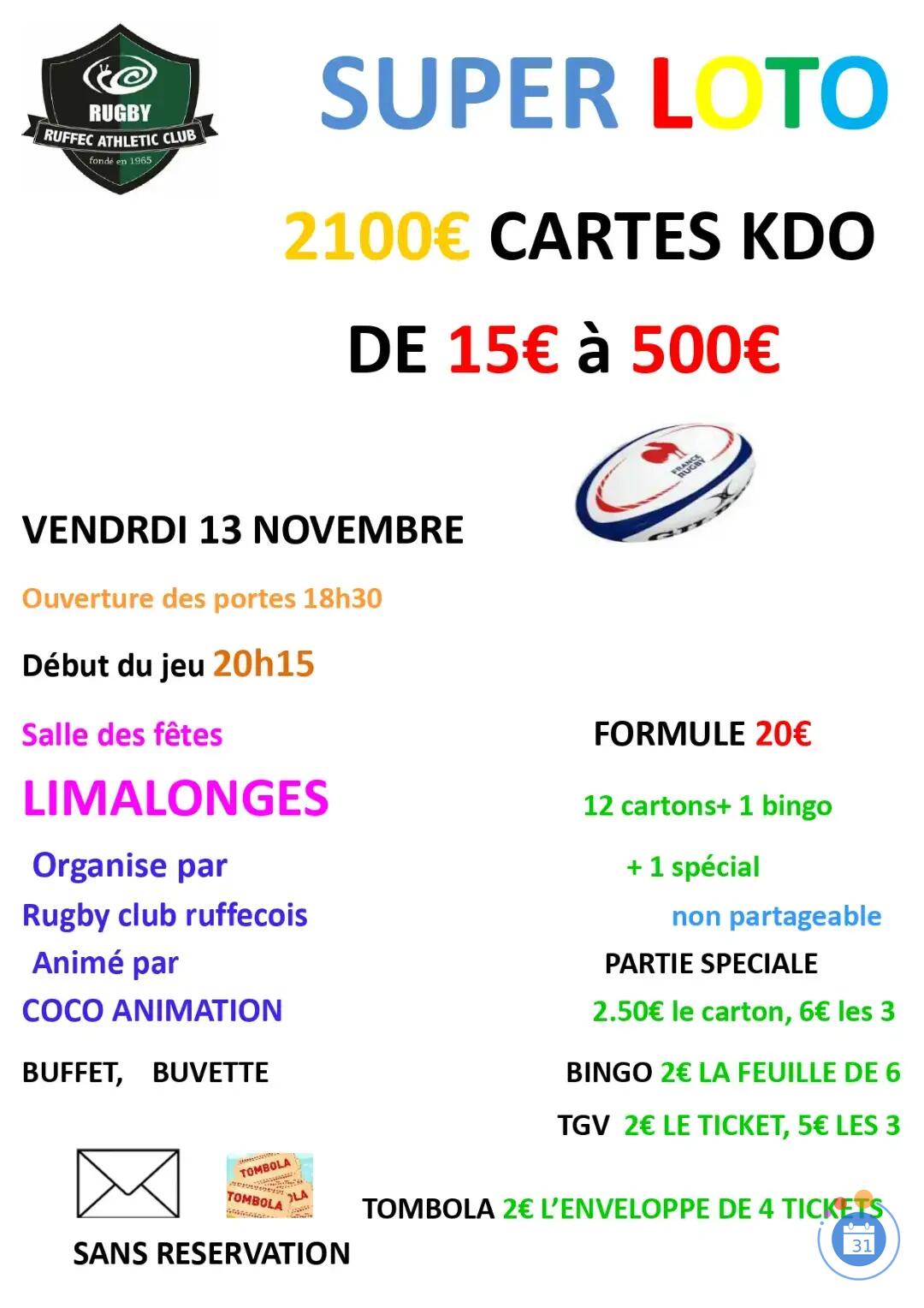 Flyer Super loto