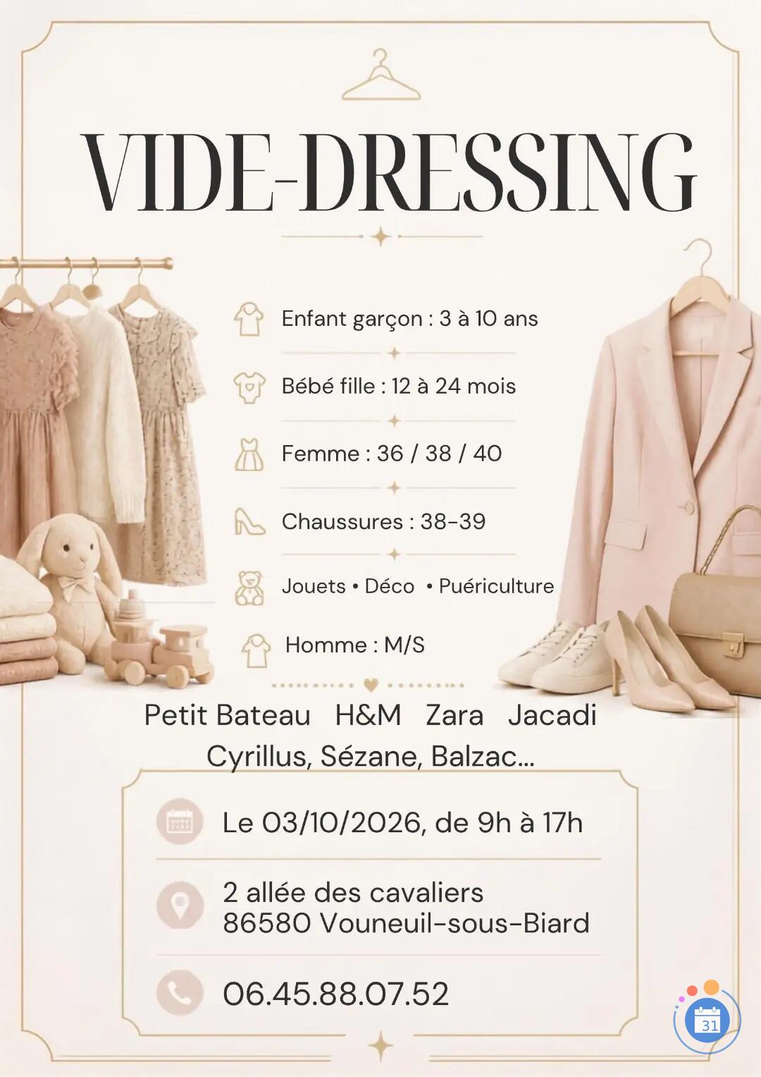 Image Vide-dressing des voisines ! (photo 1)
