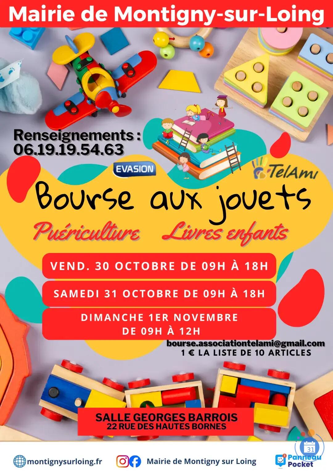 Image Bourse aux jouets Puériculture, livres pour enfants (photo 1)