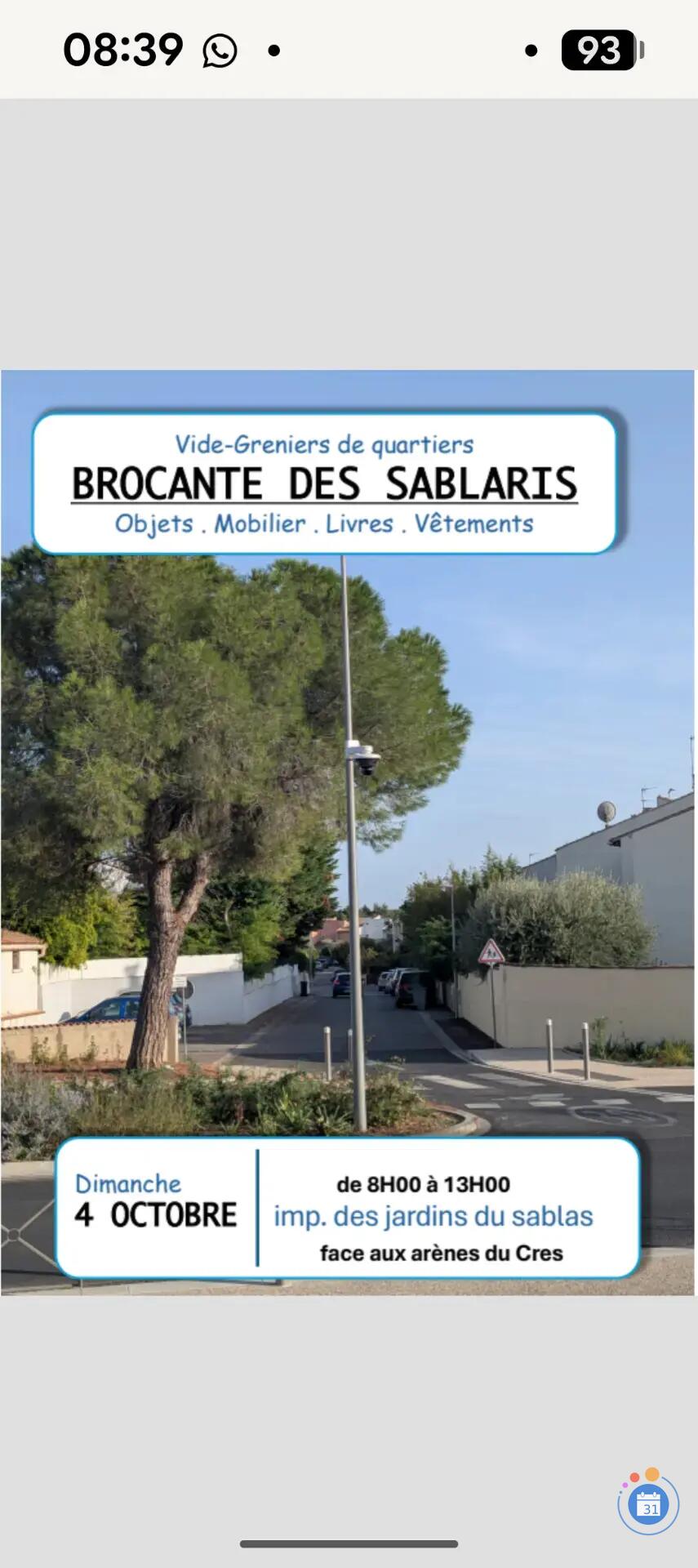 Image BROCANTE DES SABLARIS (photo 1)