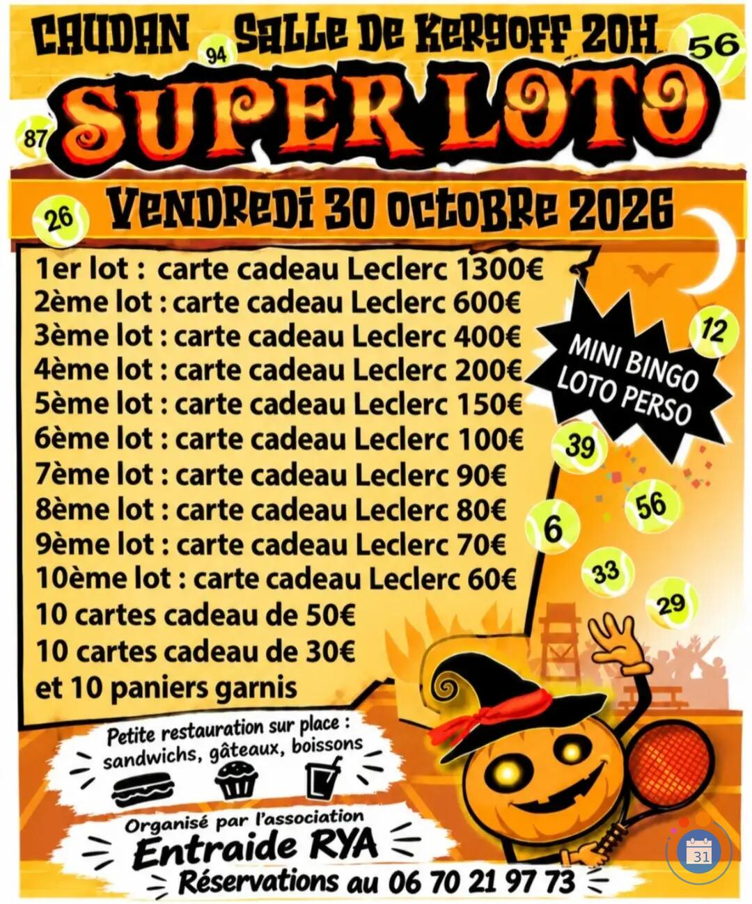 Flyer Super loto