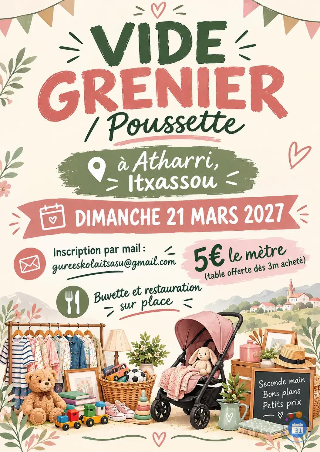 Image Vide grenier / poussette (photo 1)