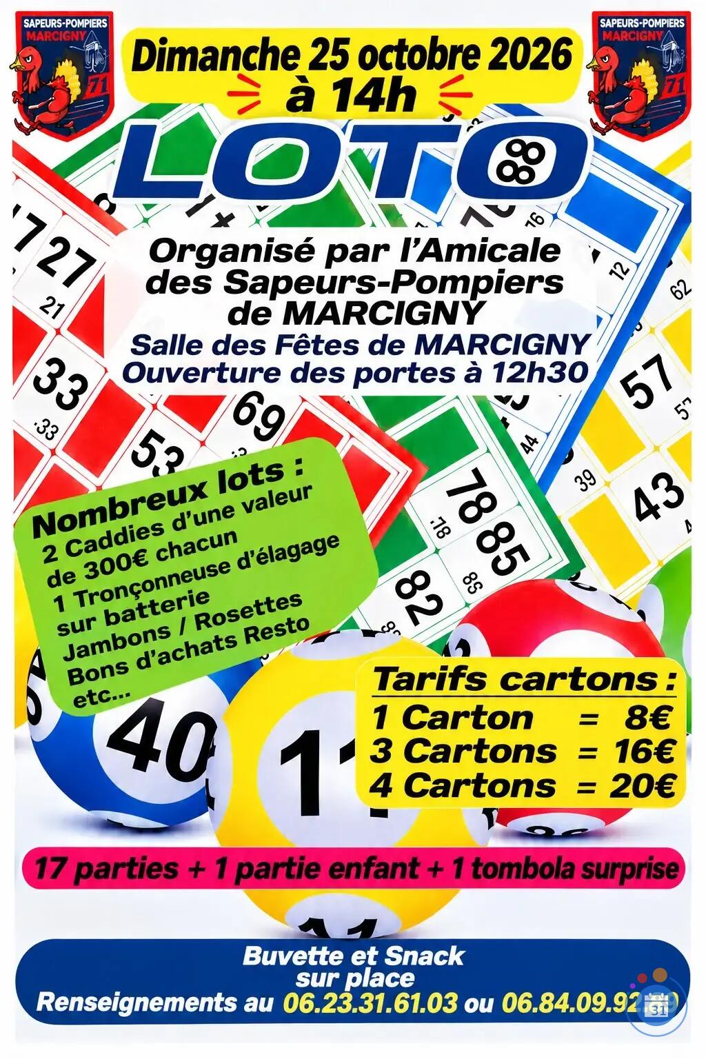 Image Loto des pompiers (photo 1)