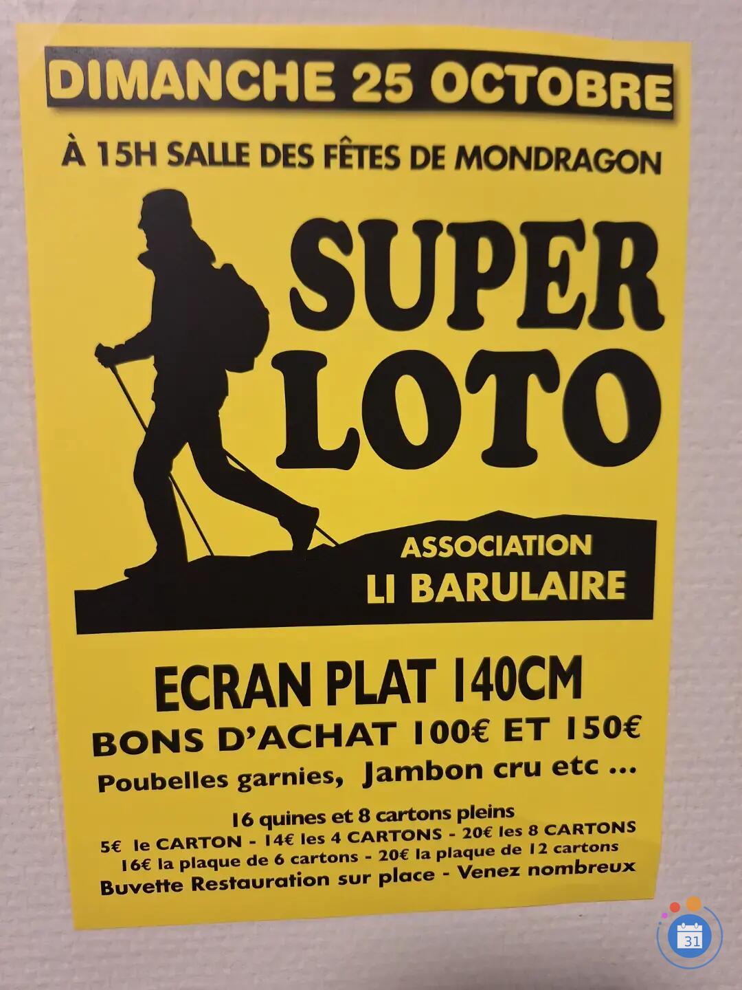 Image LOTO de l'association LI barulaire (photo 1)
