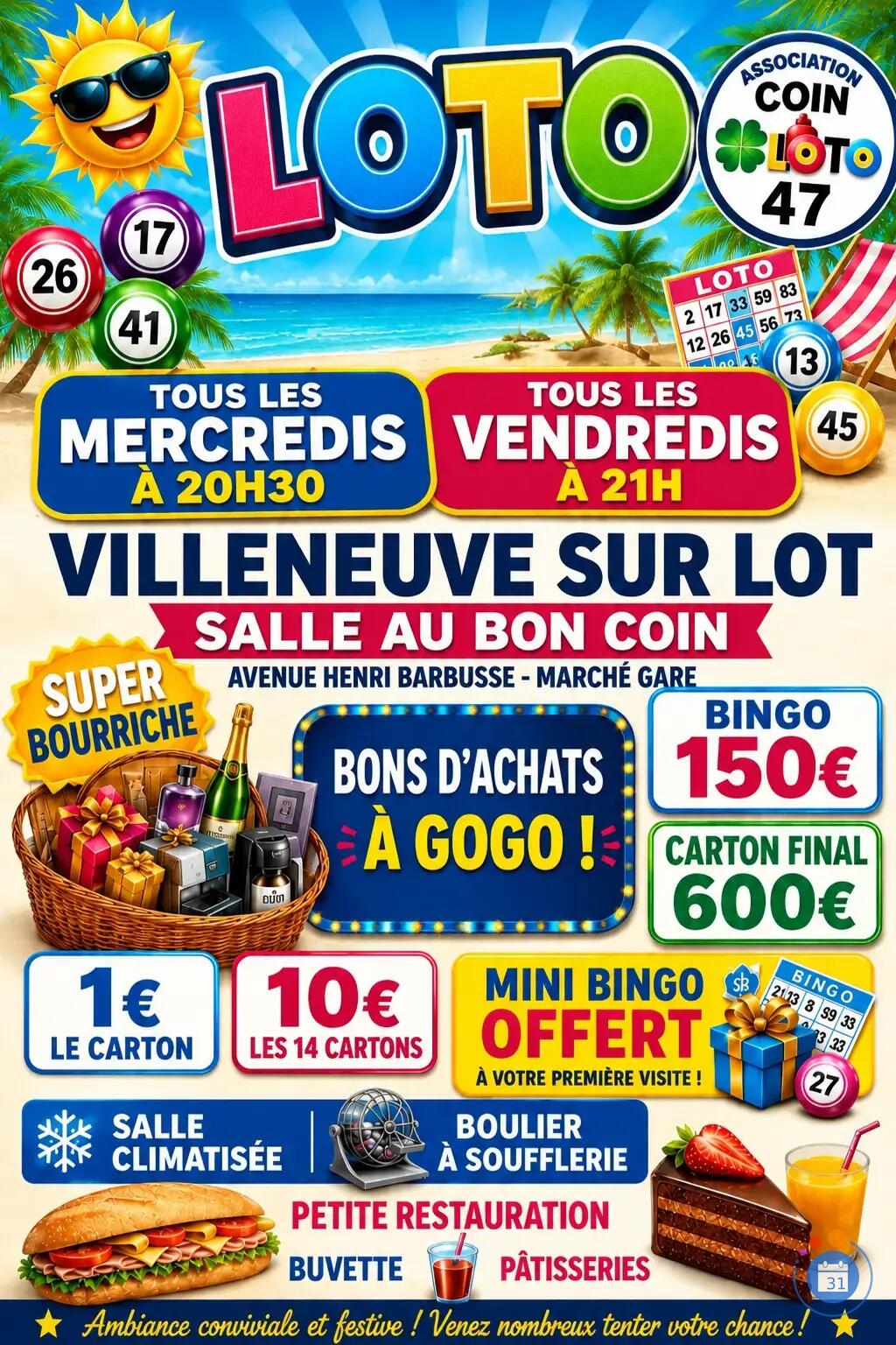 Image Super loto du coin loto 47 (photo 1)