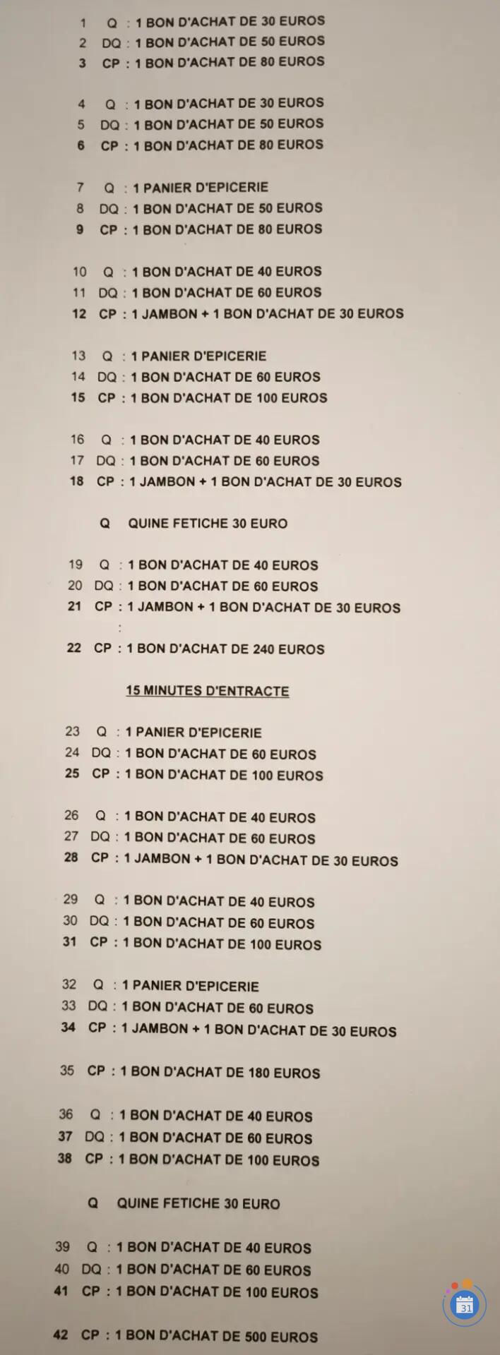 Image Super loto bingo (photo 2)