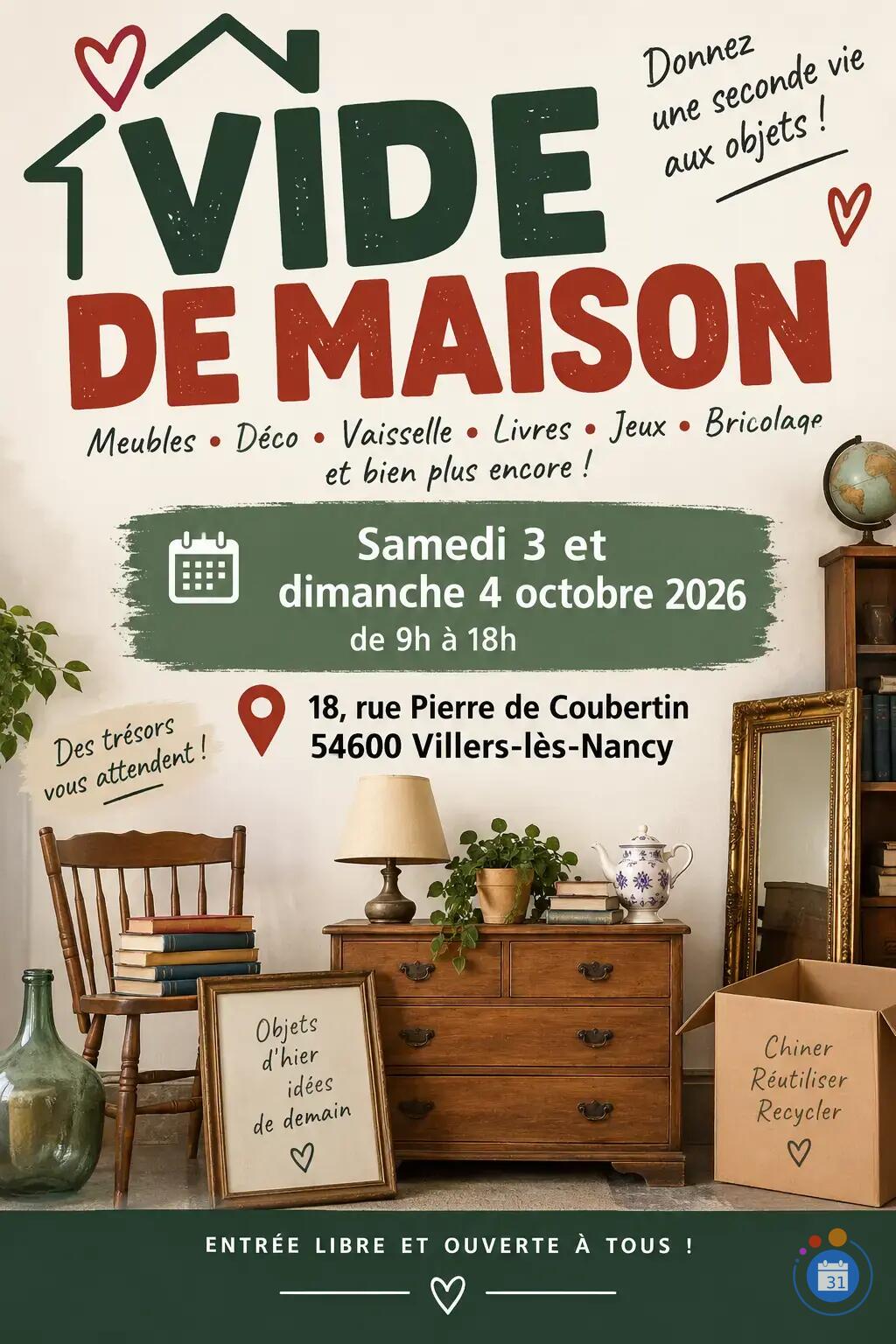 Image Vide maison Villers-lès-Nancy Clairlieu (photo 1)