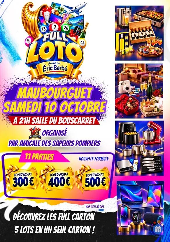 Image FULL LOTO DE L AMICALE DES SAPEURS POMPIERS (photo 1)