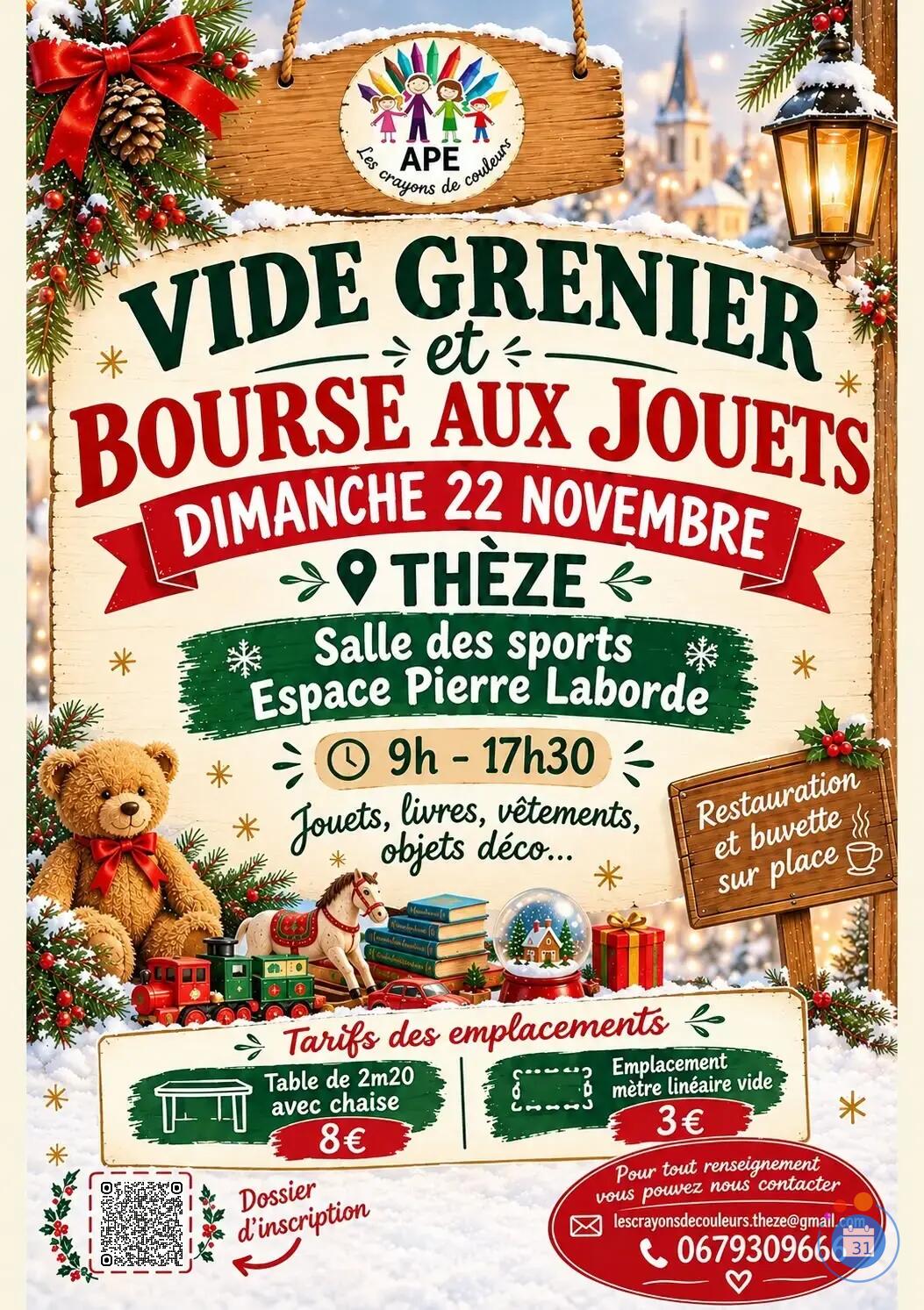 Image vide greniers de Thèze (photo 1)