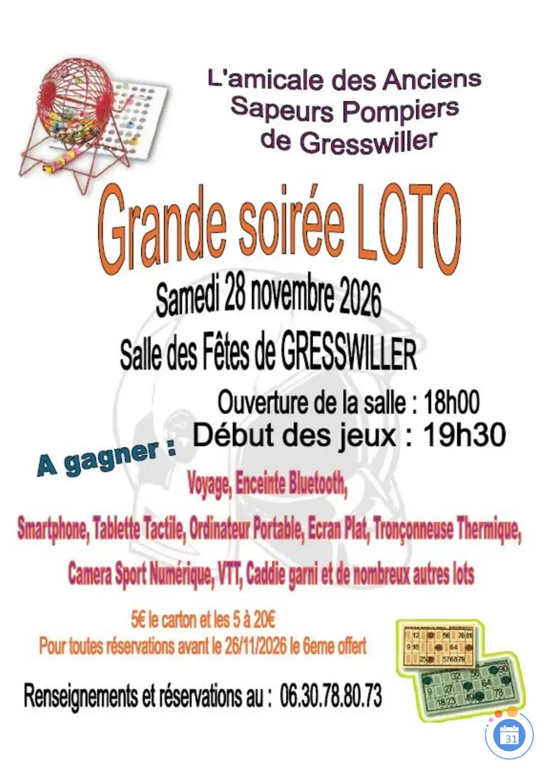 Image Grande Soirée Loto (photo 1)