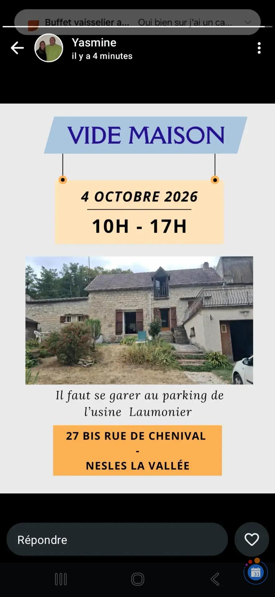 Image Vide maison Nesles-la-vallée (95) (photo 1)