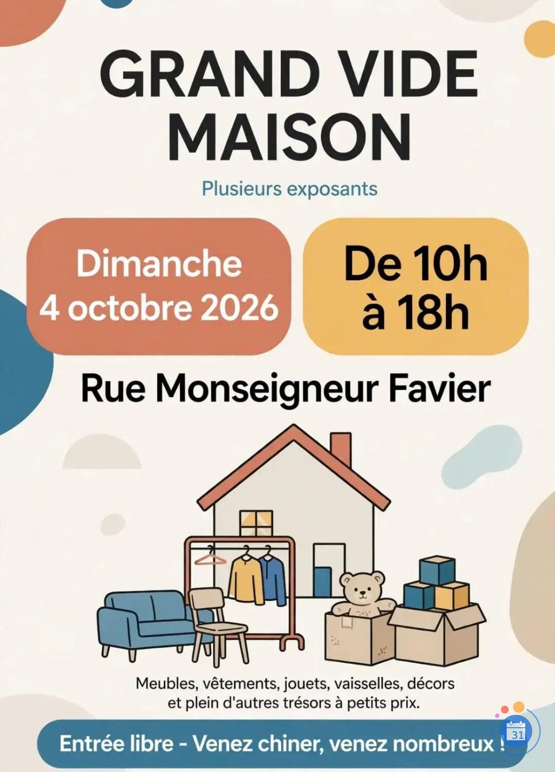 Image Vide maisons rue monseigneur Favier (photo 1)
