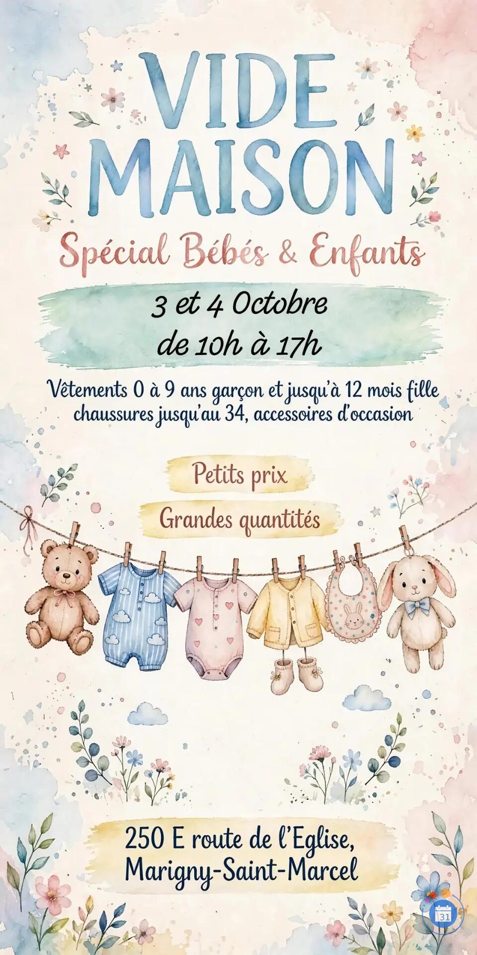 Image Vide maison spécial bébés et enfants (photo 1)