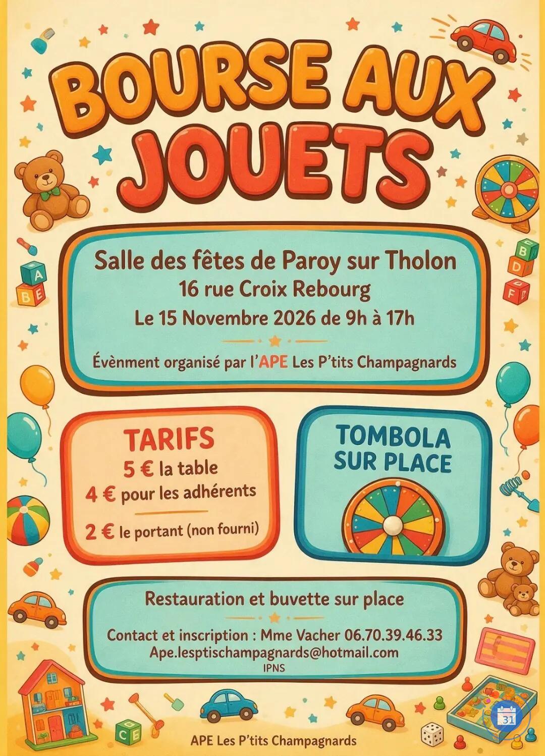 Image Bourse aux jouets (photo 1)