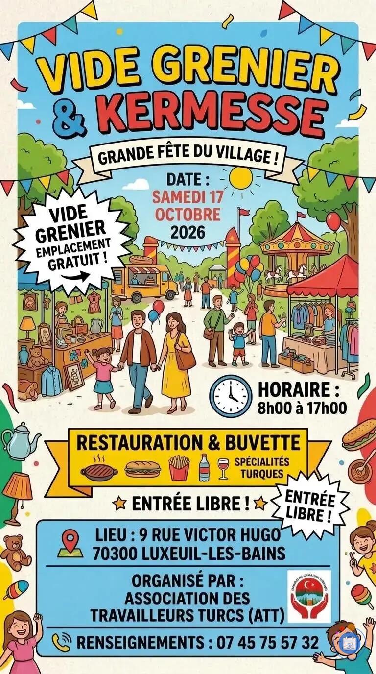 Image Vide grenier kermesse gratuit (photo 1)