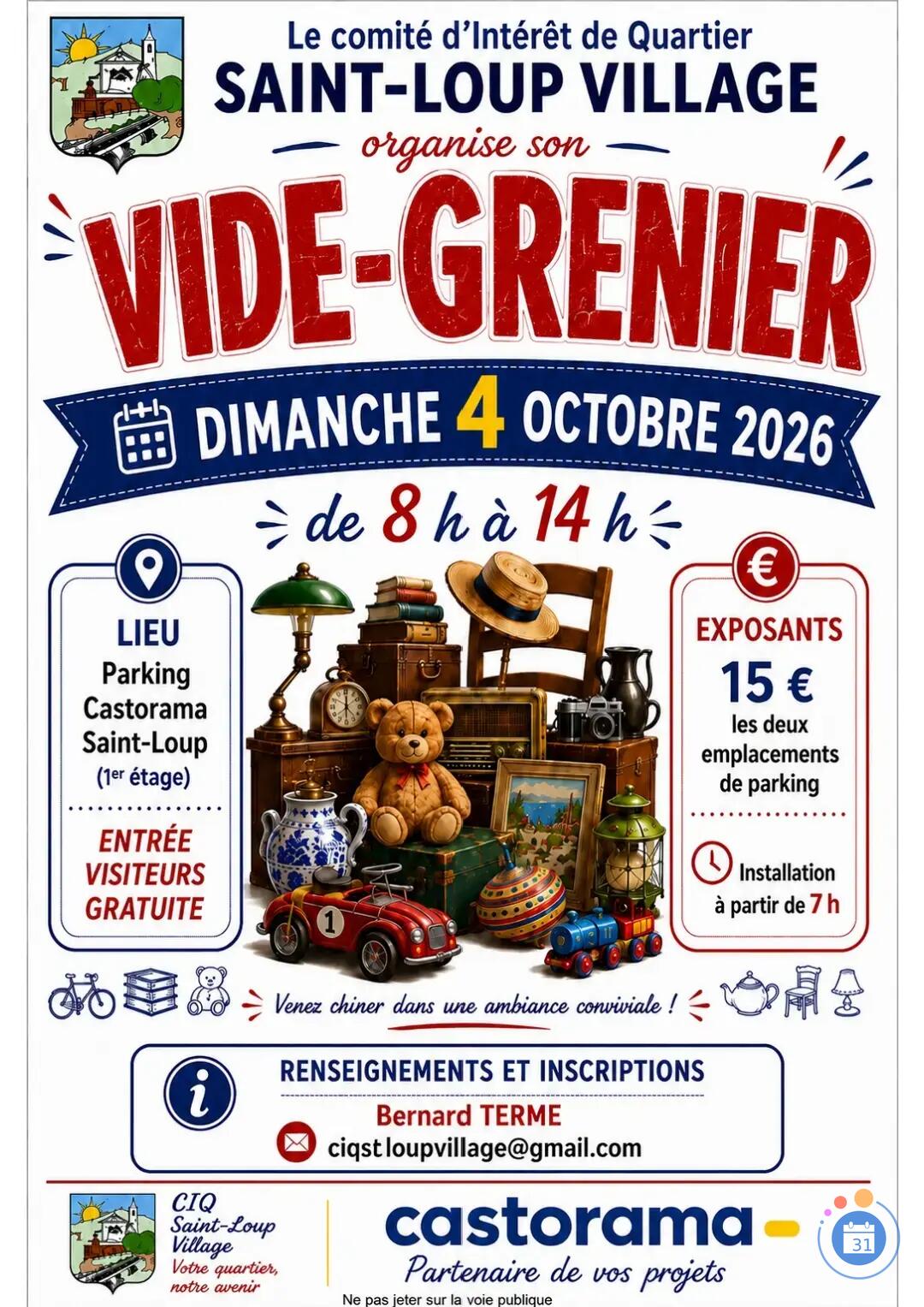 Image Vide grenier village (photo 1)