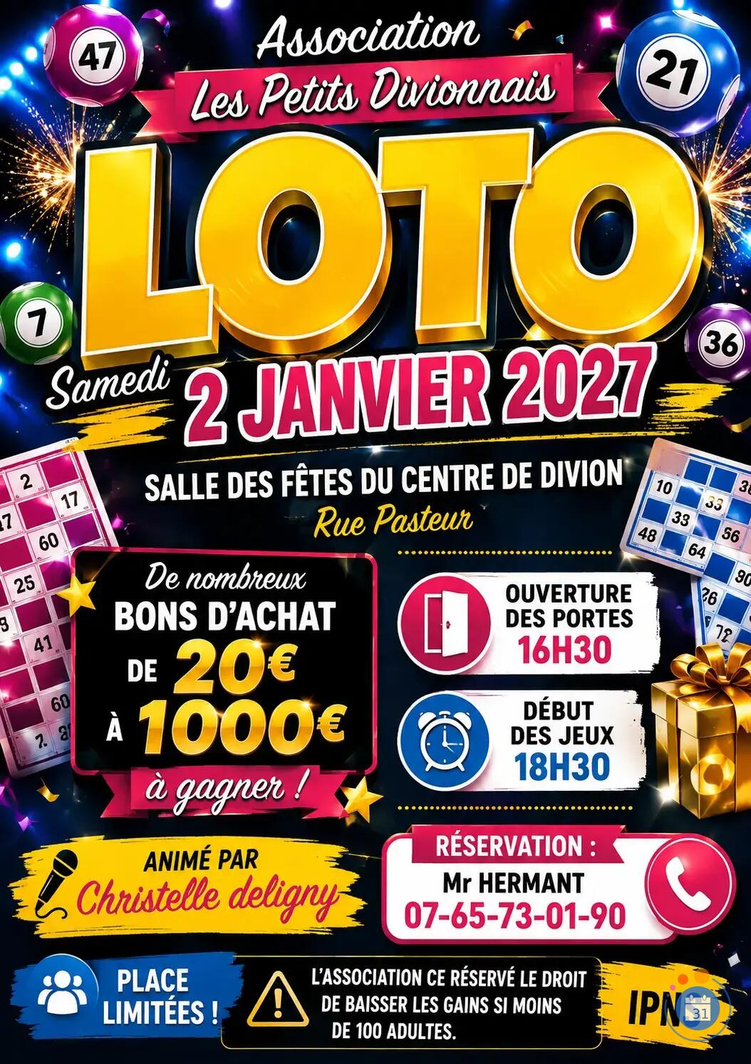 Image Loto Nocturne du Nouvel An (photo 1)
