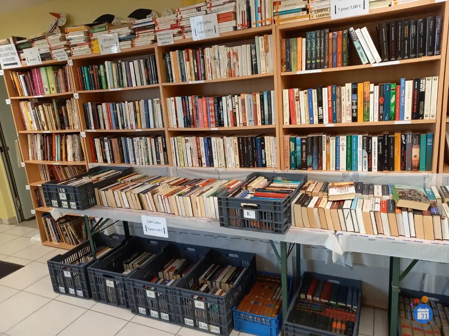 Image Bourse aux livres (et notre vide-grenier) (photo 2)