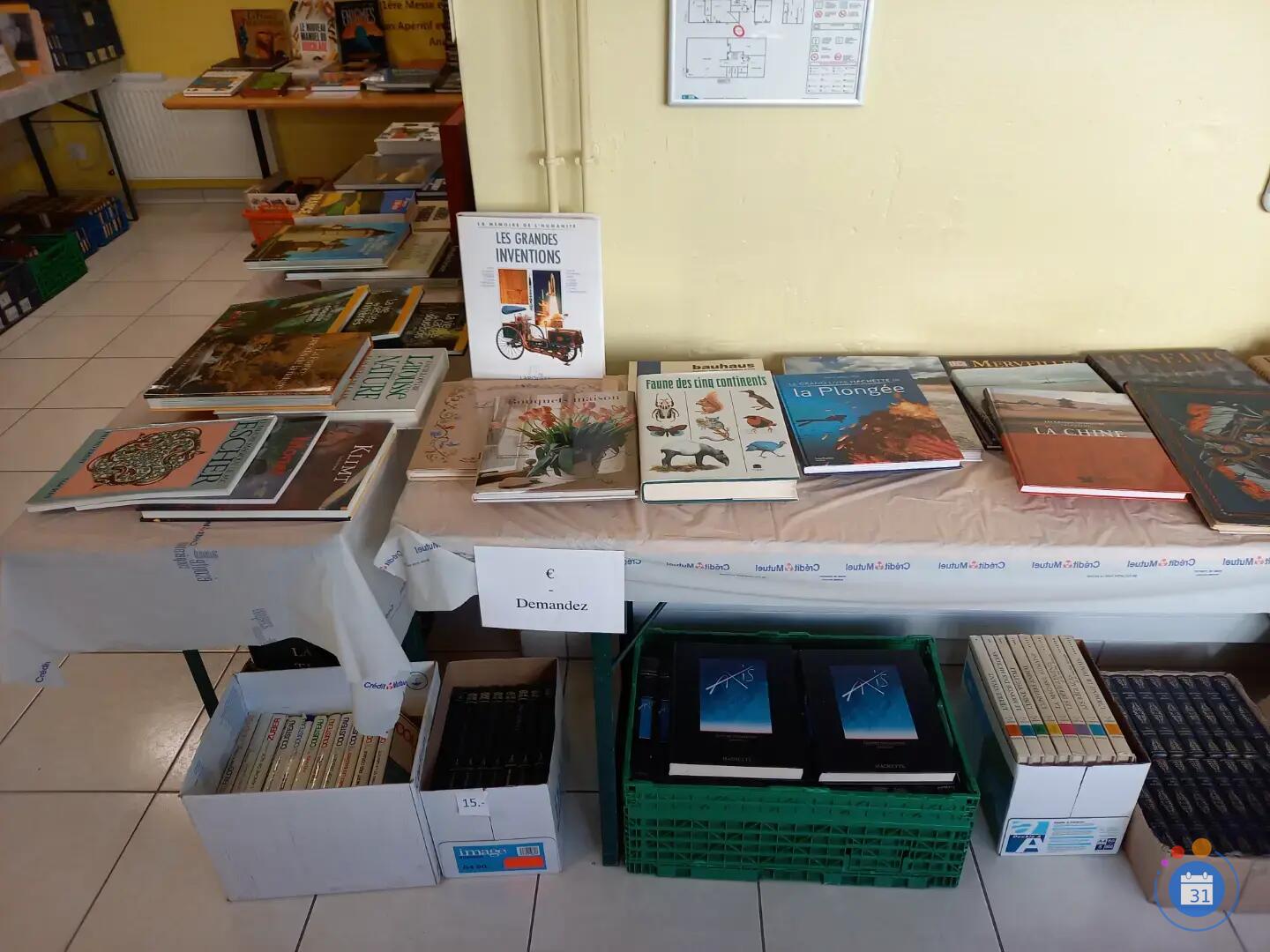 Image Bourse aux livres (et notre vide-grenier) (photo 3)