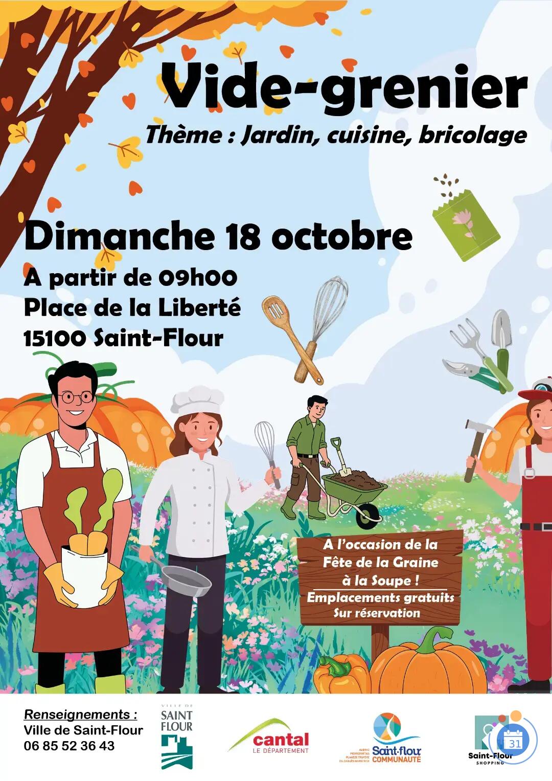Image Vide grenier de la fête de la Graine à la Soupe (photo 1)