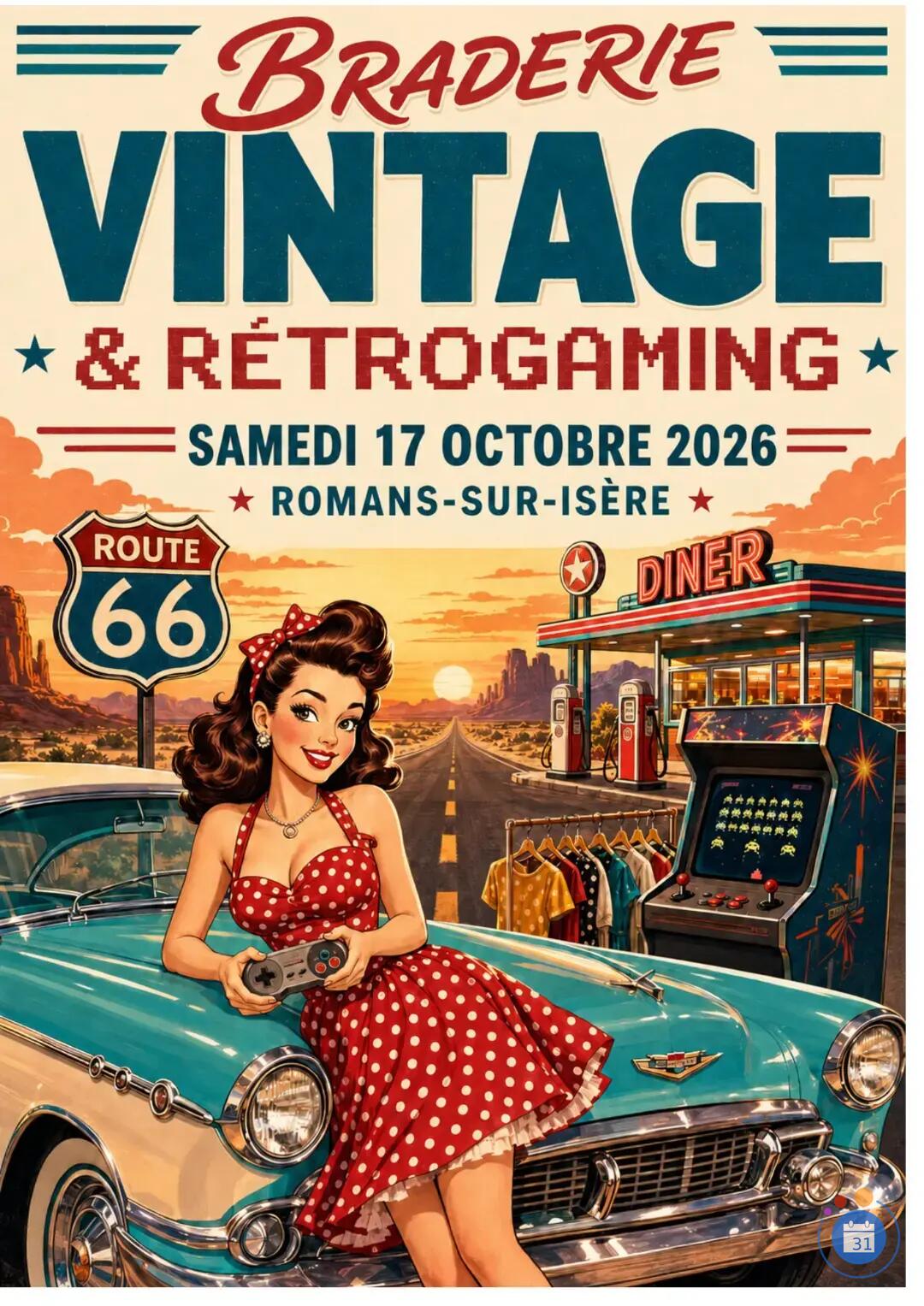 Image Braderie Vintage et Retrogaming ROMANS SUR ISERE (photo 1)