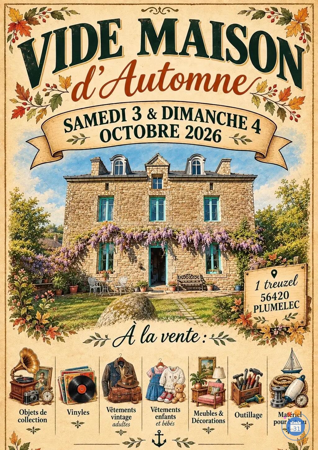Image Vide maison de l’automne (photo 1)