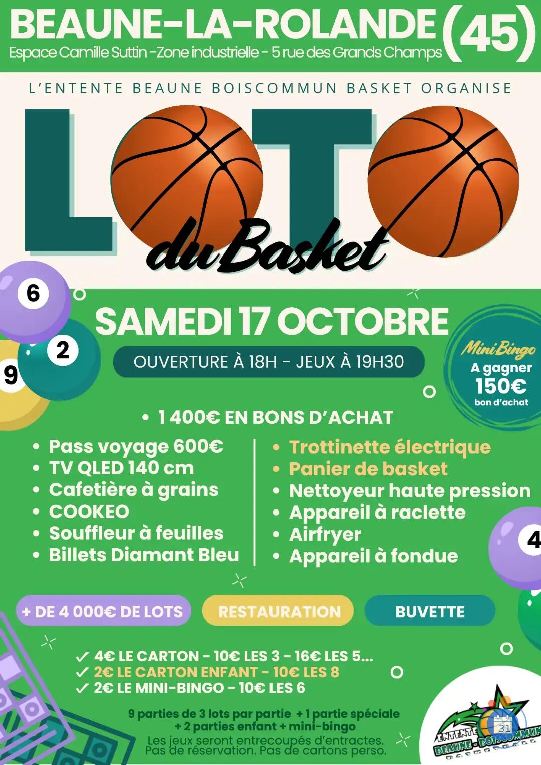 Image Loto du basket (photo 1)