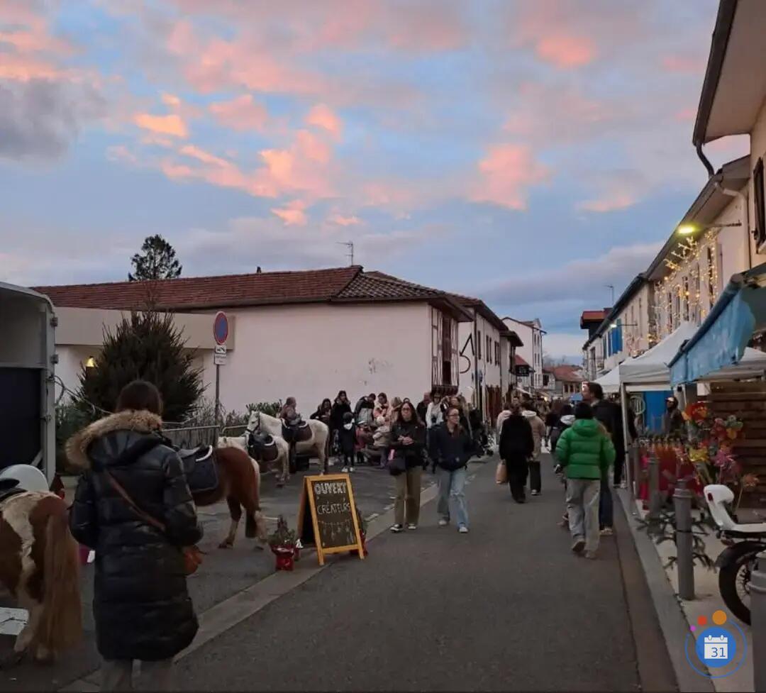 Image Marché de Noël artisanal du centre-ville (photo 1)