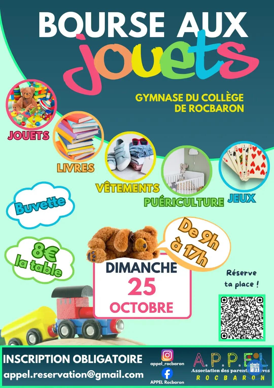 Image BOURSE AUX JOUETS DE L'APPEL (photo 1)