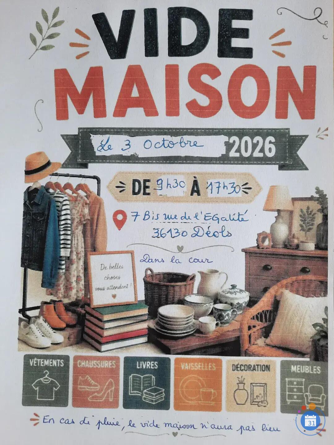 Image Vide maison (photo 1)