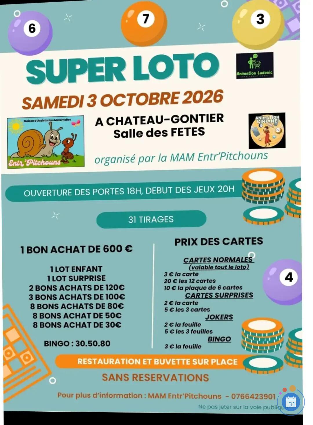 Image Loto animation ciriane (photo 1)