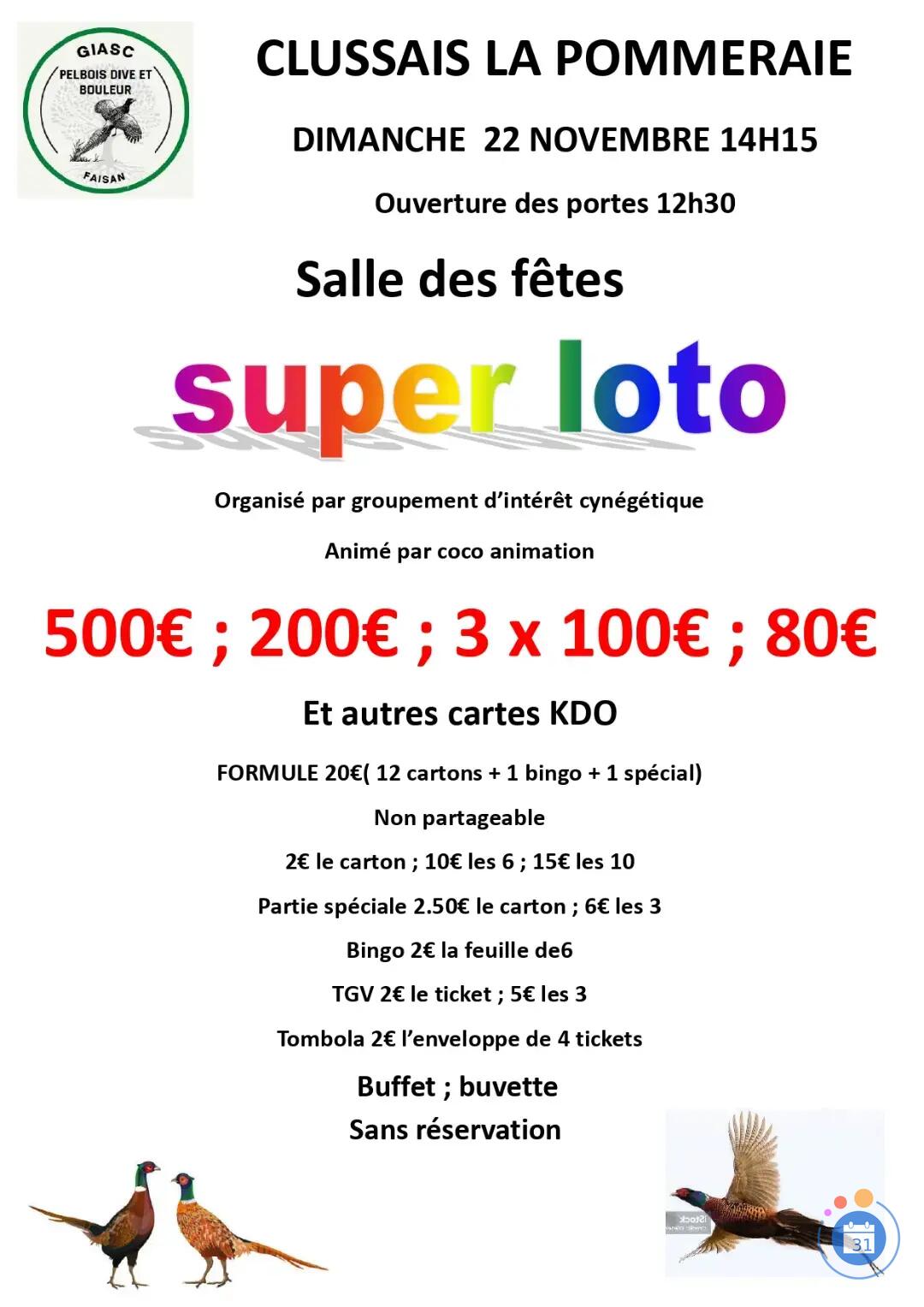 Flyer super loto