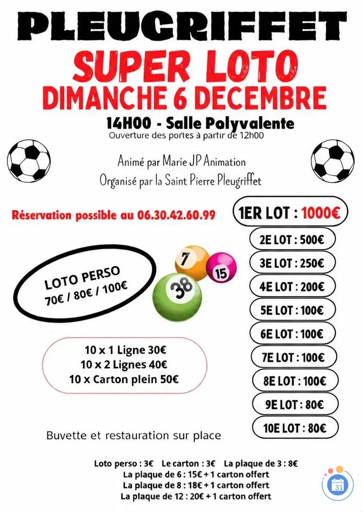 Flyer Super loto