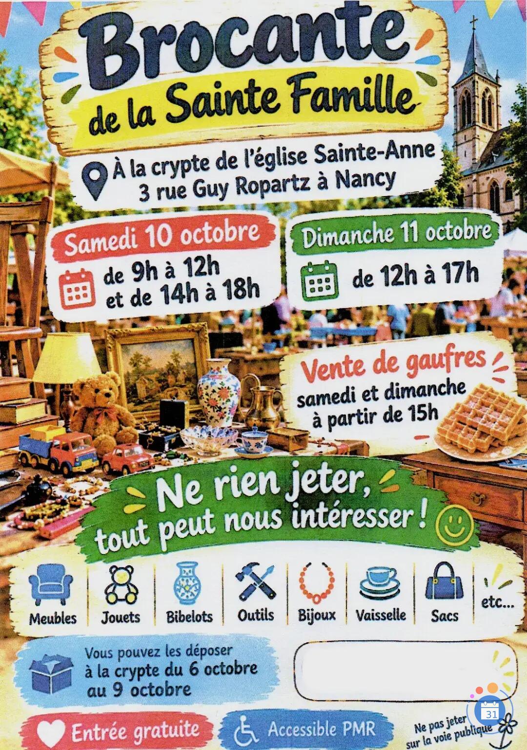 Image Brocante de la Sainte Famille (photo 1)
