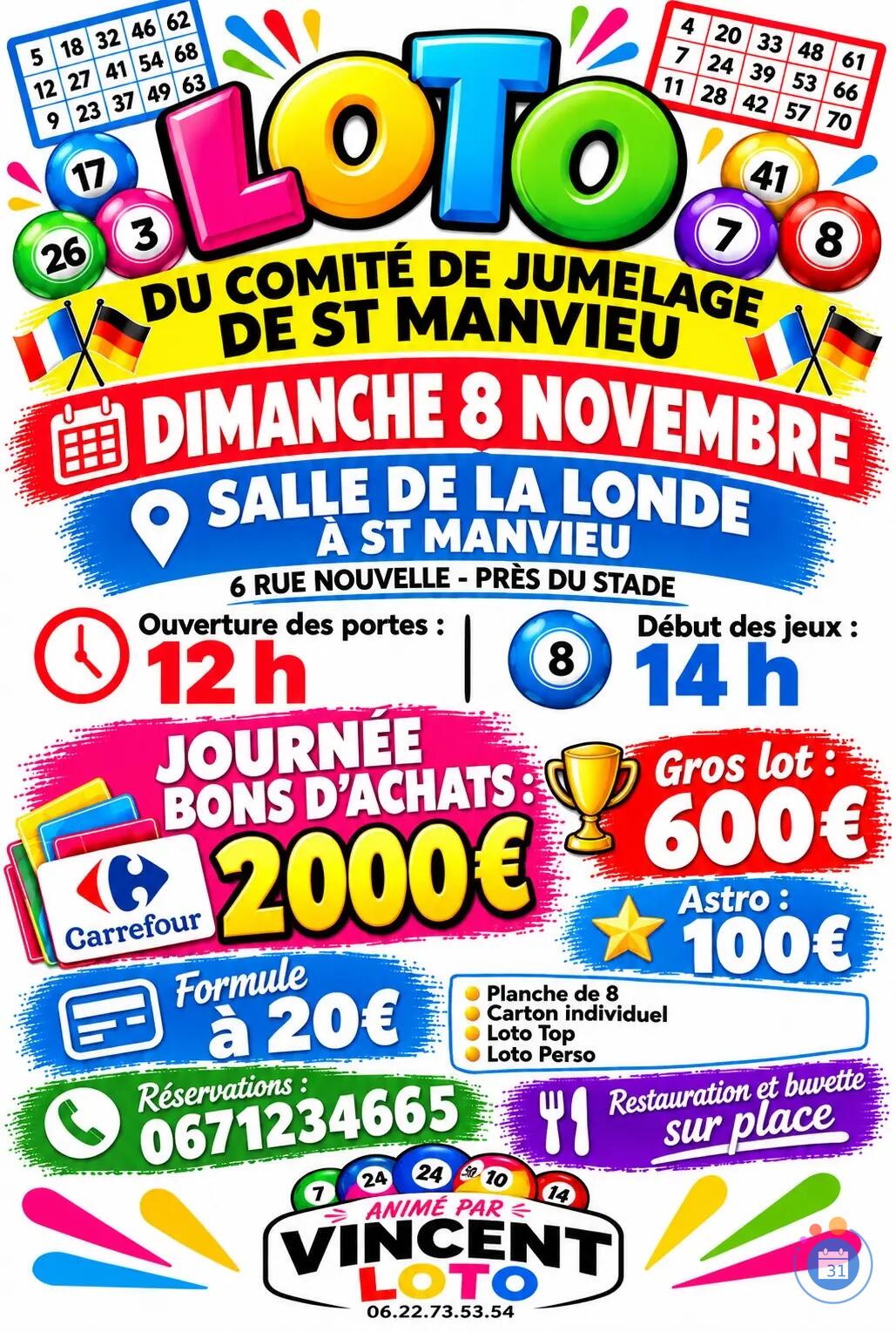Flyer Vincent loto