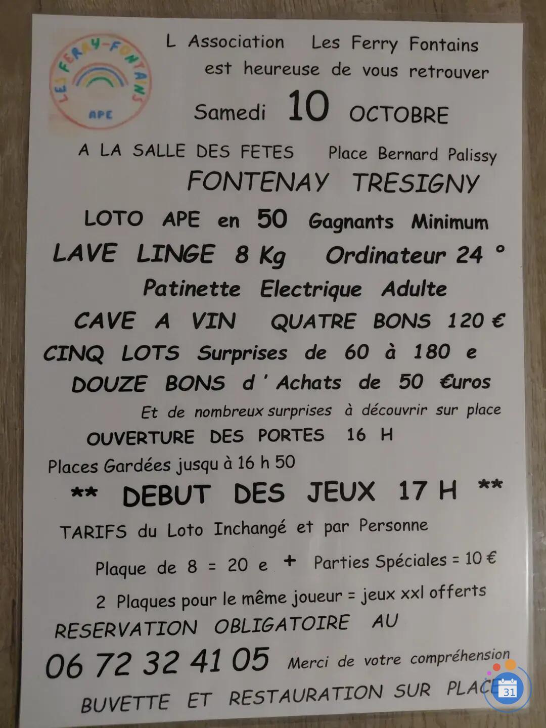 Image Loto special gros lots 50 gagnants pour 220 joueurs macimul (photo 1)