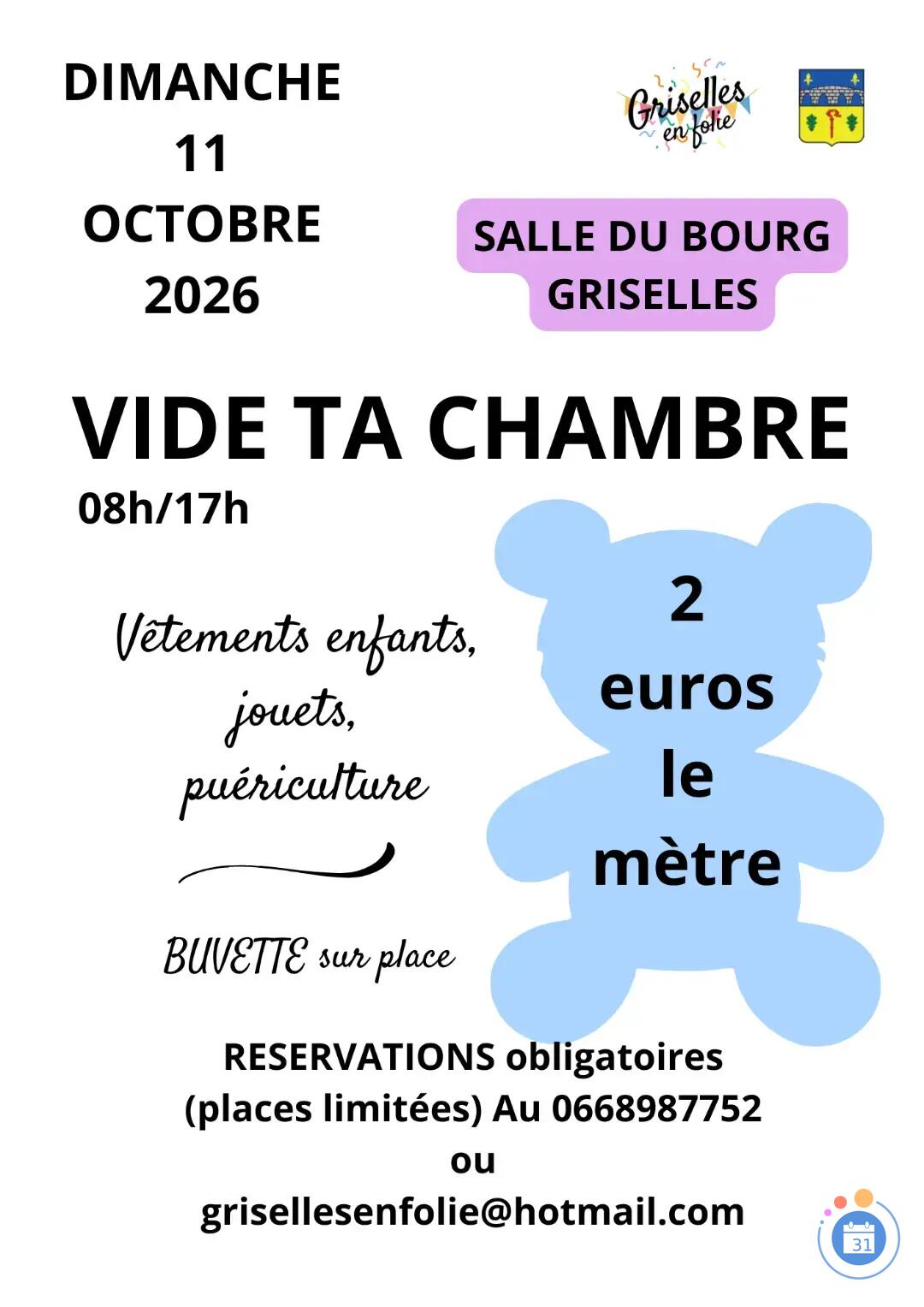 Image Vide ta chambre (photo 1)