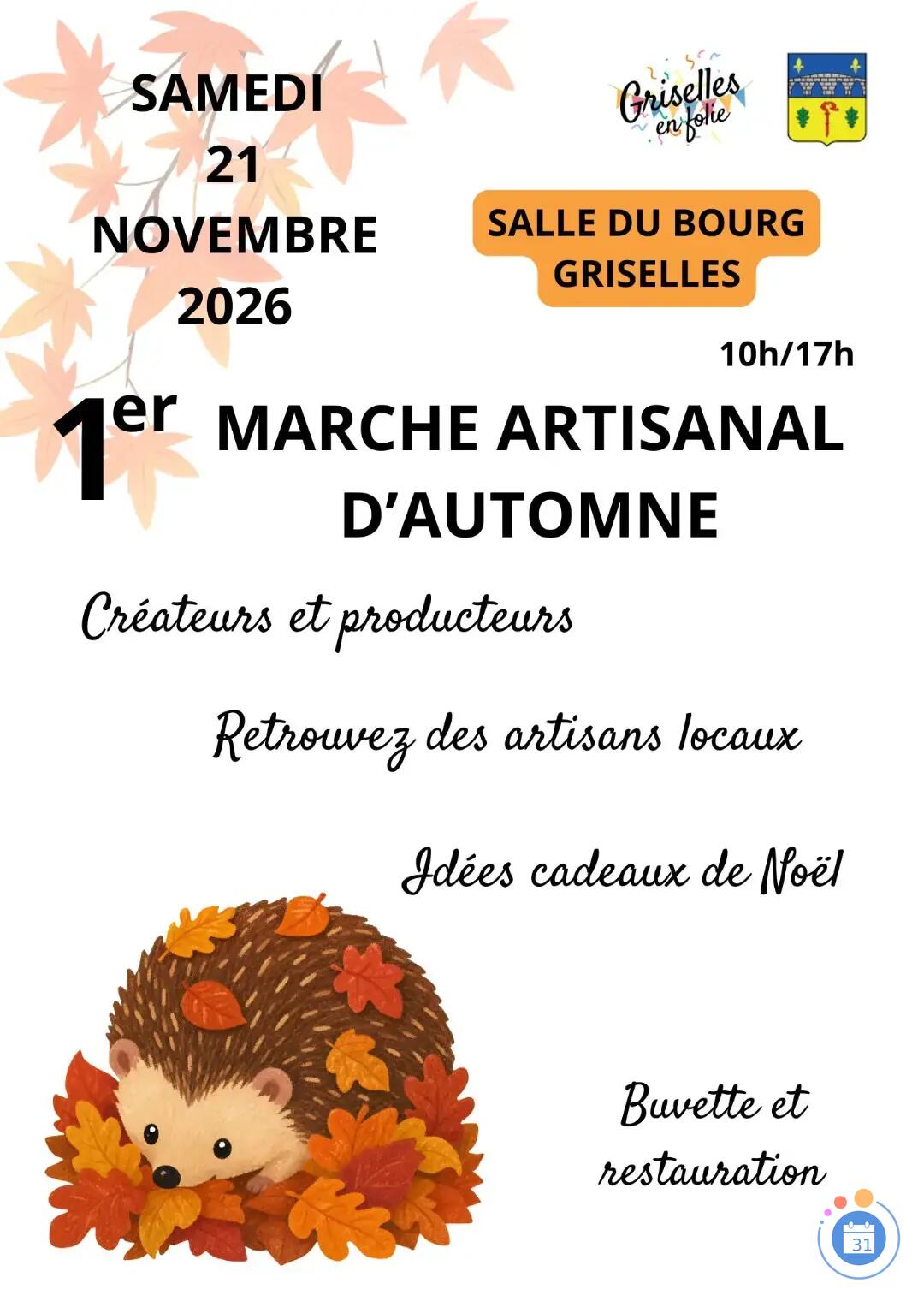 Image Marché artisanal d'automne (photo 1)