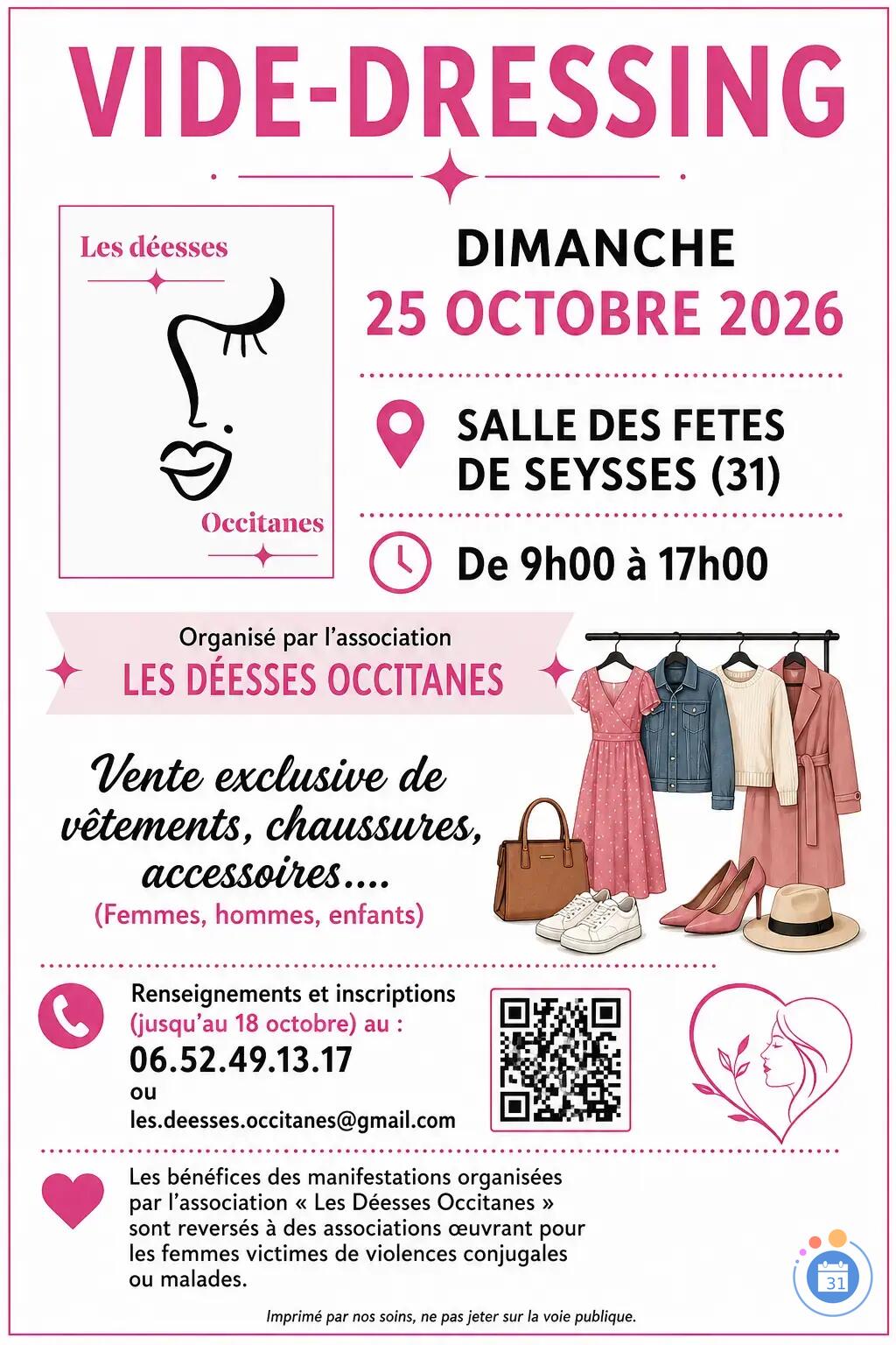 Image Vide-dressing de l'association Les Déesses Occitanes (photo 1)