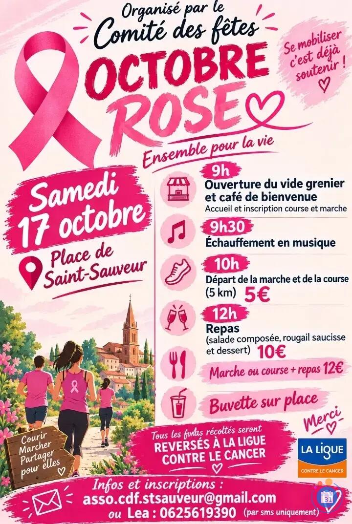 Image Vide grenier Octobre Rose (photo 1)
