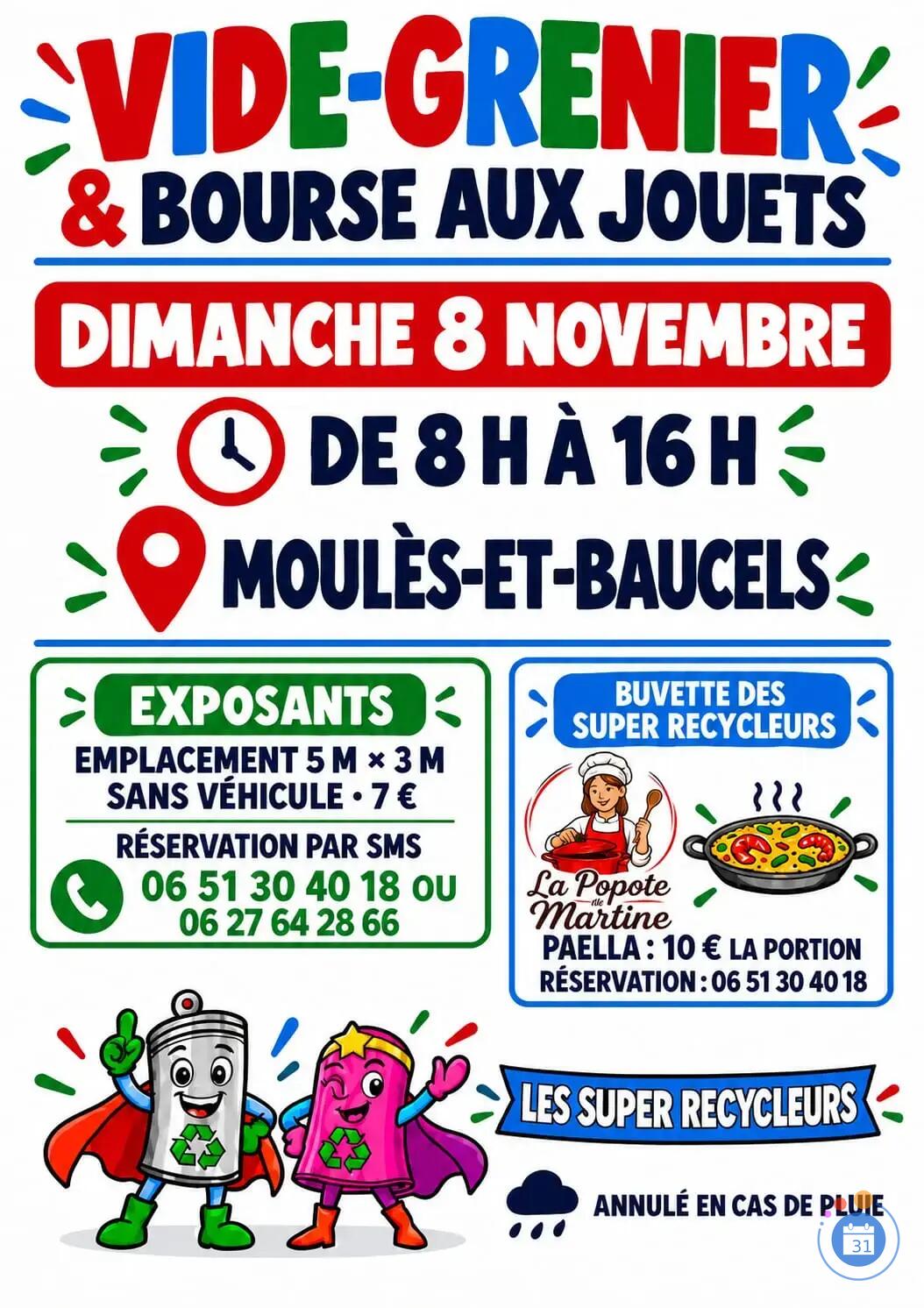 Image Vide Grenier + Bourse aux Jouets (photo 1)
