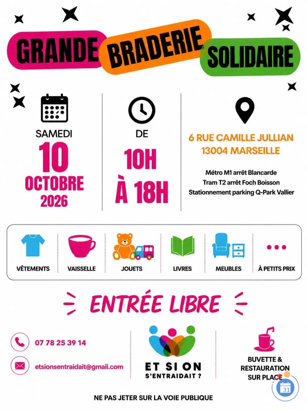 Image Grande braderie solidaire (photo 1)