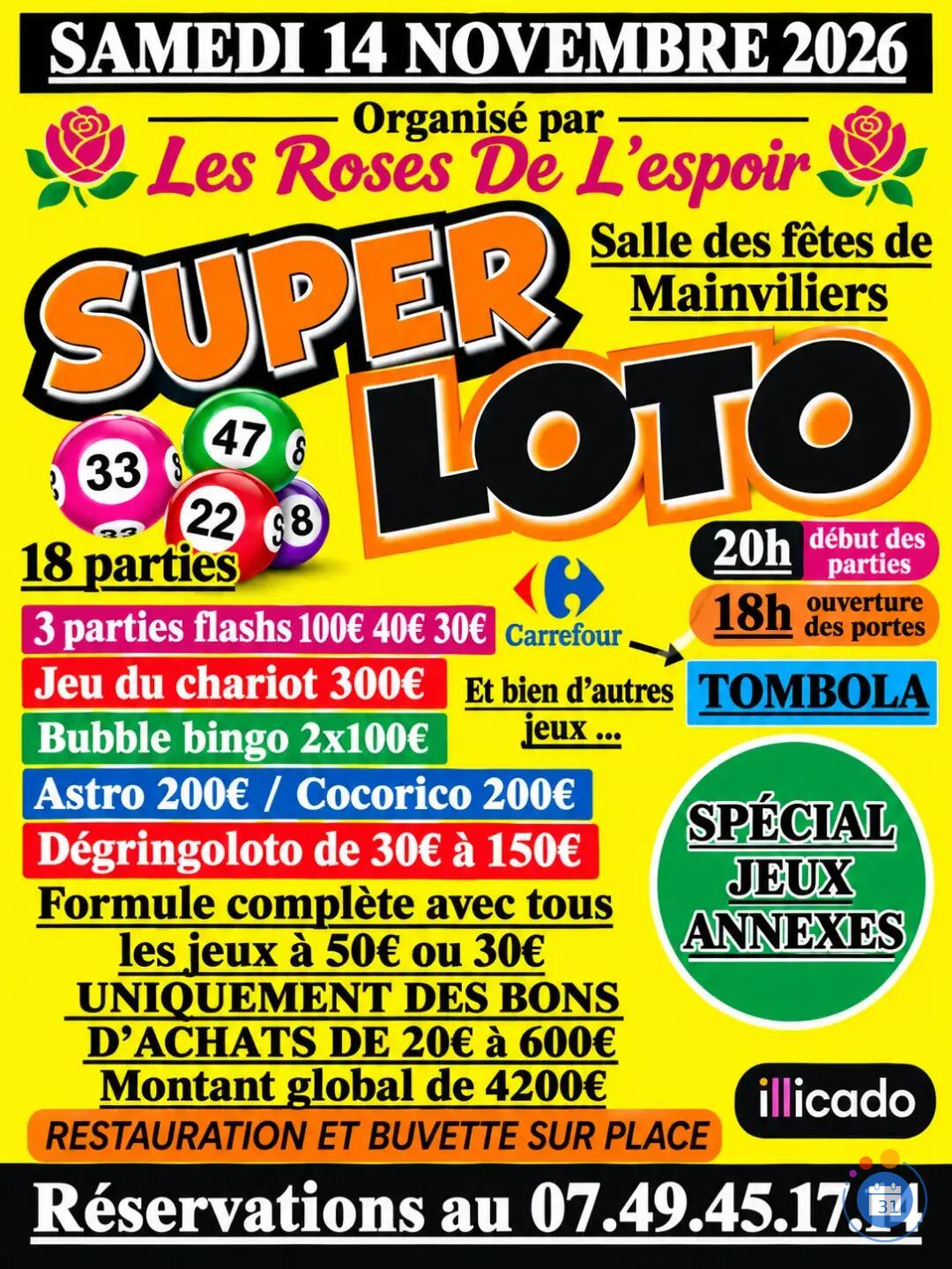 Flyer Super loto