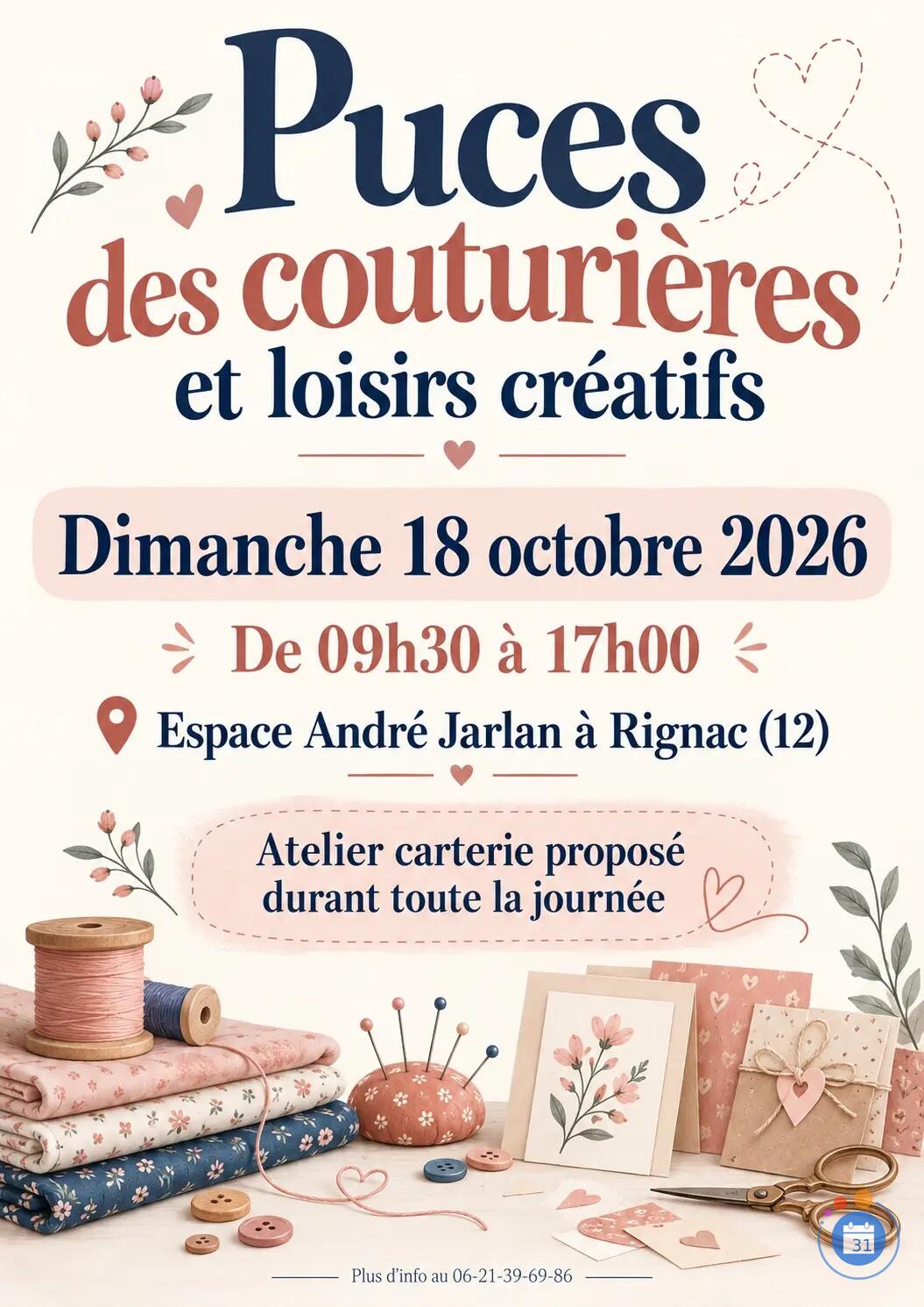 Image Puces des couturières et loisirs créatifs (photo 1)