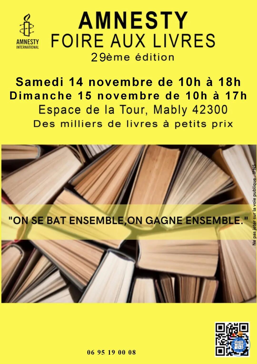 Image Foire aux livres d'Amnesty international (photo 1)