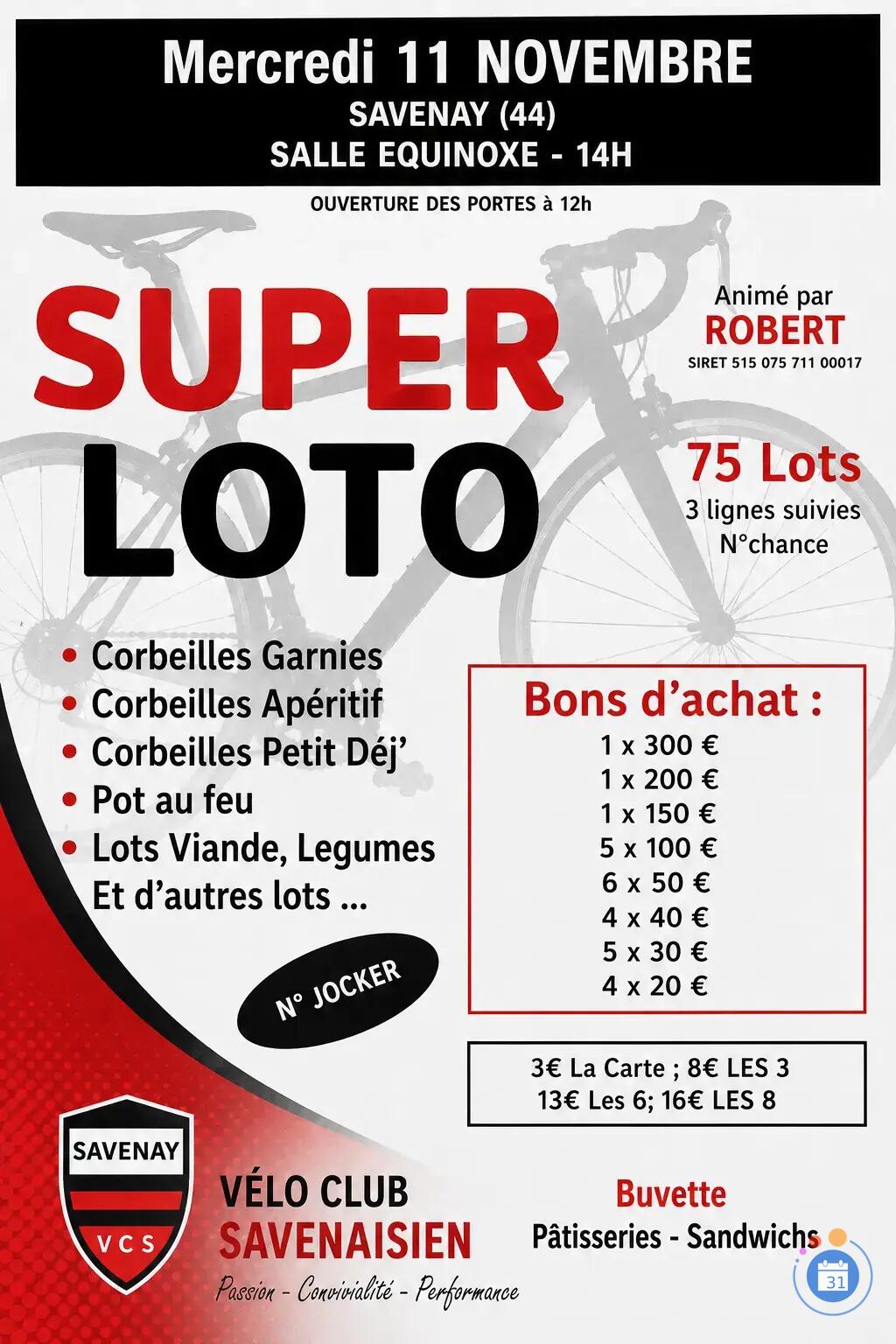 Flyer Super loto